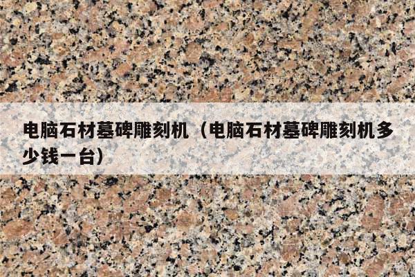 電腦石材墓碑雕刻機(jī)(電腦石材墓碑雕刻機(jī)多少錢一臺(tái))