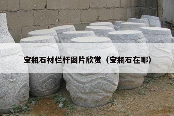 寶瓶石材欄桿圖片欣賞(寶瓶石在哪)