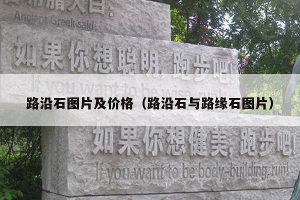 路沿石圖片及價格(路沿石與路緣石圖片)